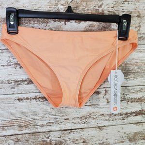 Sisstrevolution Avida Everyday Full Back Coverage Bikini Bottoms Size Small